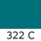 Dark Teal 322C